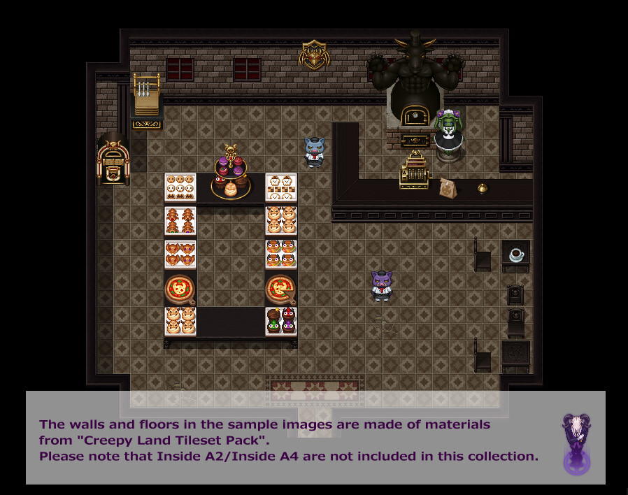 RPG Maker MV - Creepy Land Tileset Pack Plus