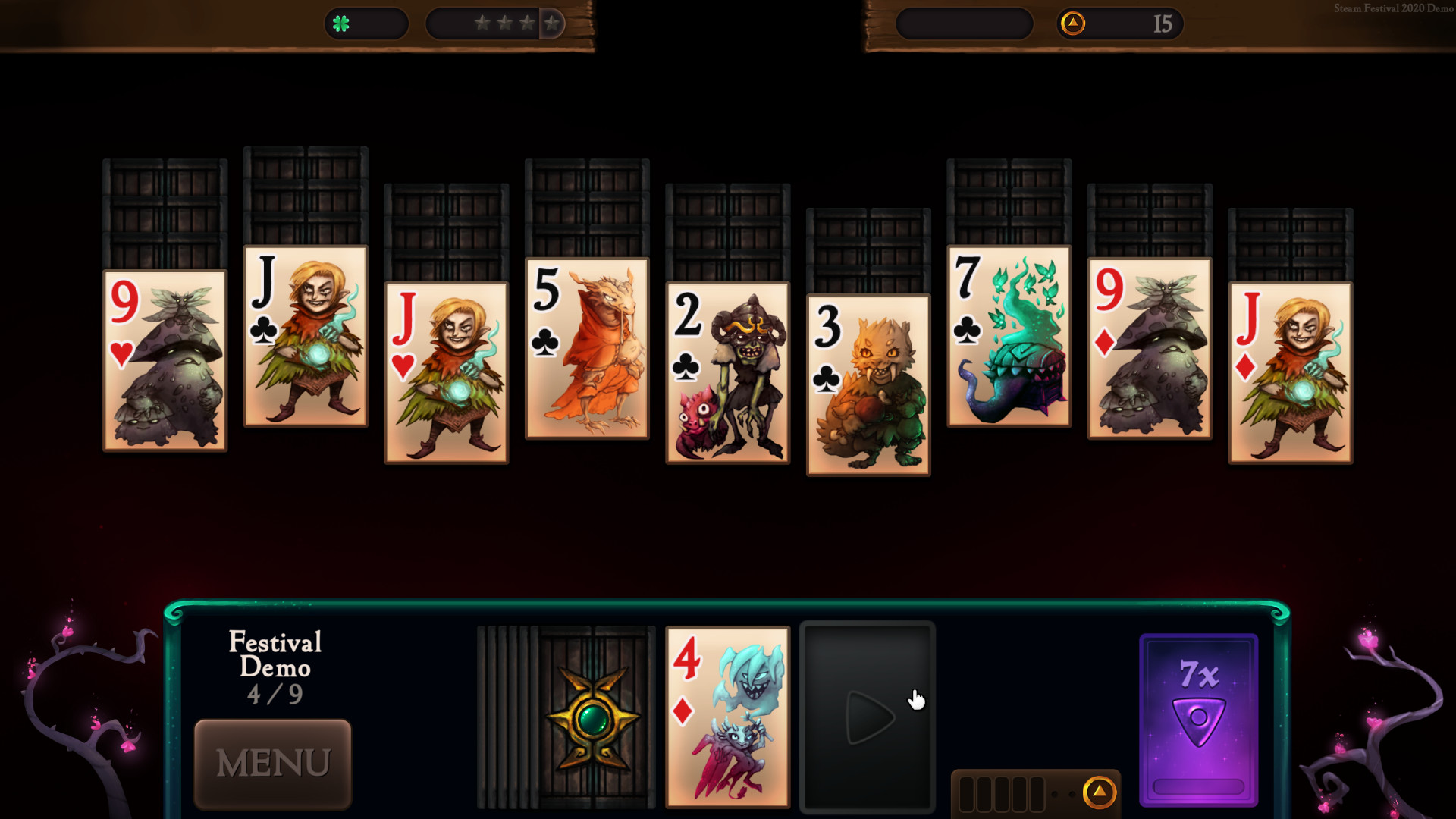 Faerie Solitaire Dire