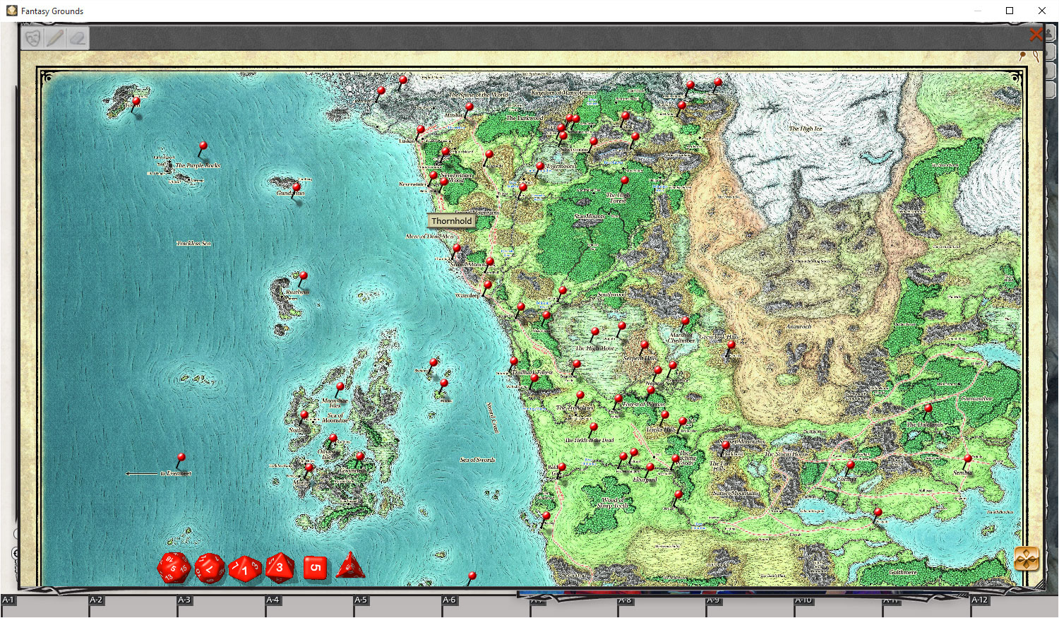 Fantasy Grounds - D&D Sword Coast Adventurer's Guide