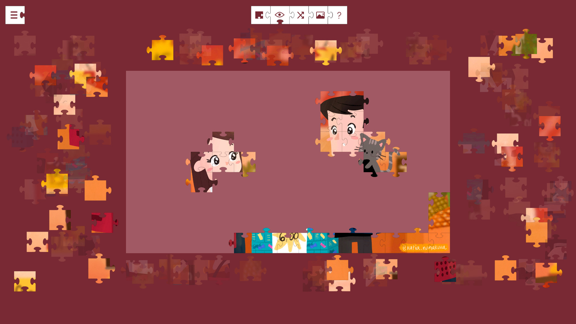 How Buddy’s parents met - a jigsaw puzzle tale