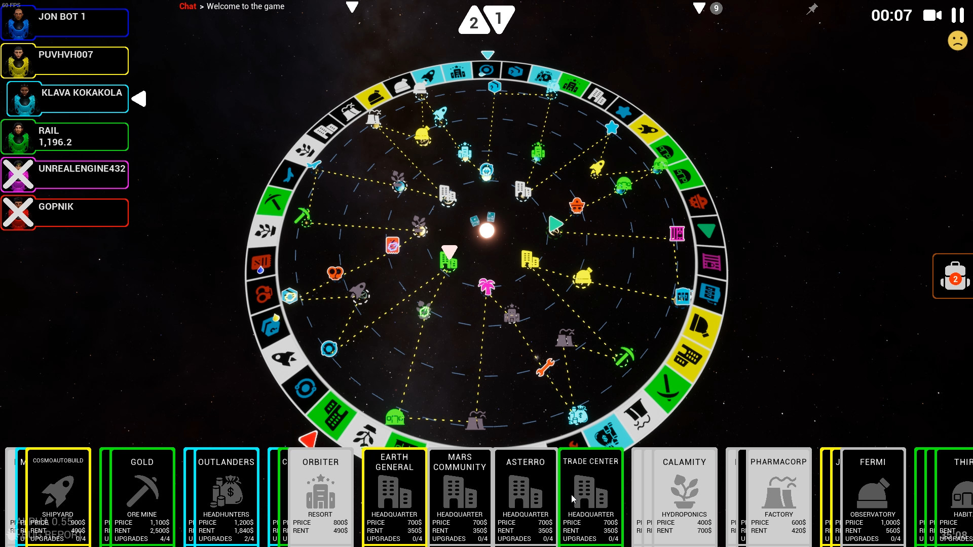 Cosmopoly
