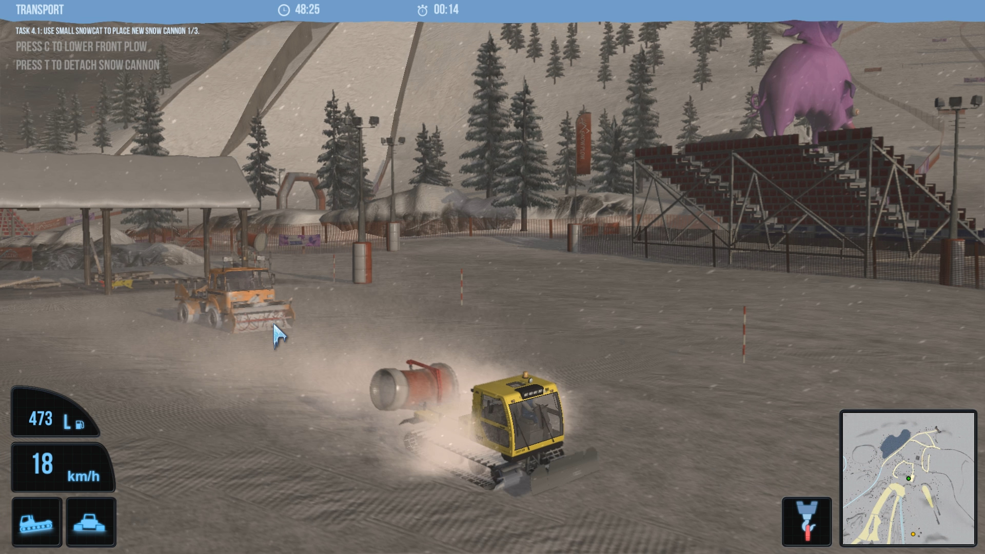 Snowcat Simulator