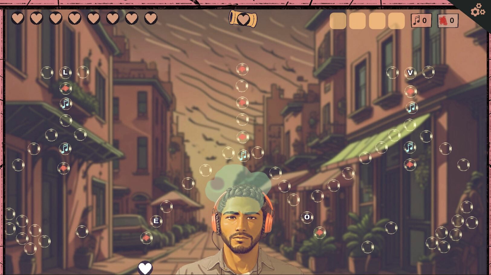 Pegdrop Hearts Demo