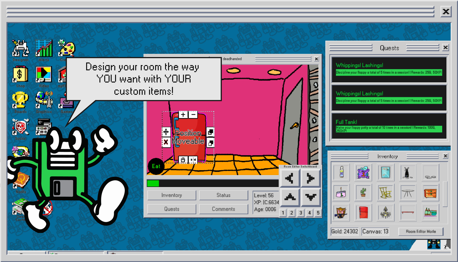 myFloppy Online!