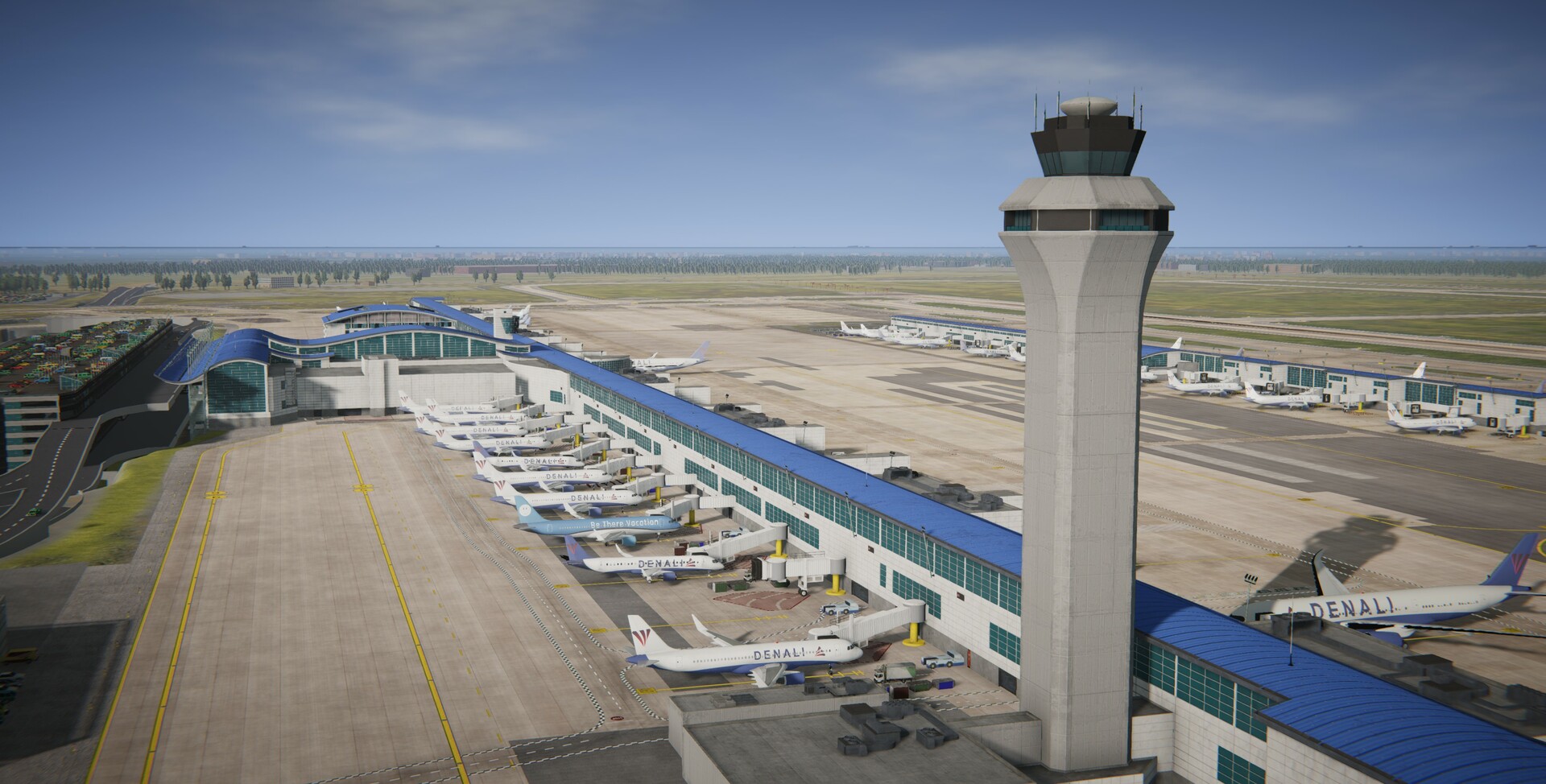 Tower! Simulator 3 - KDTW Airport