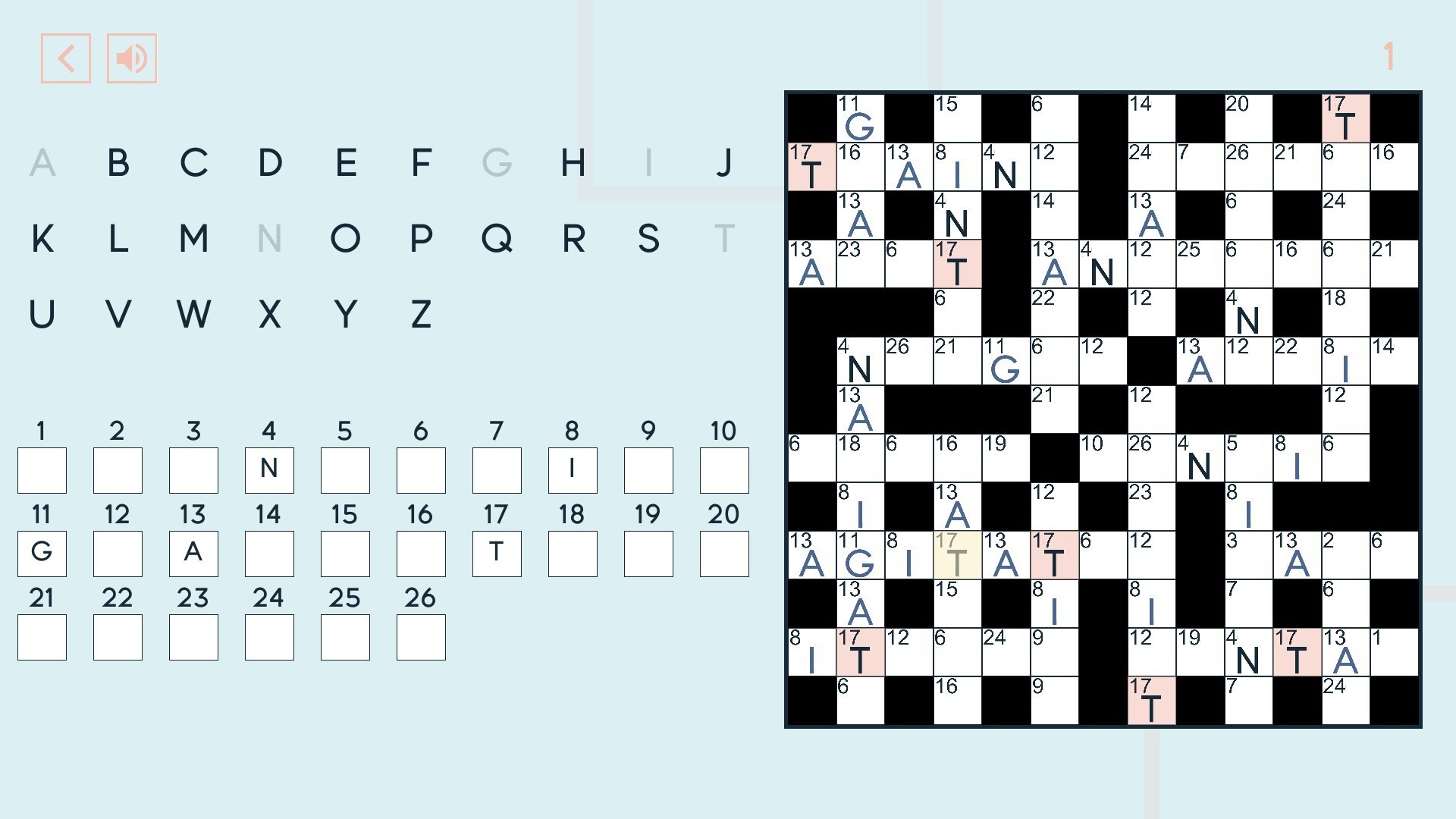 Simply Puzzles: Codewords Demo