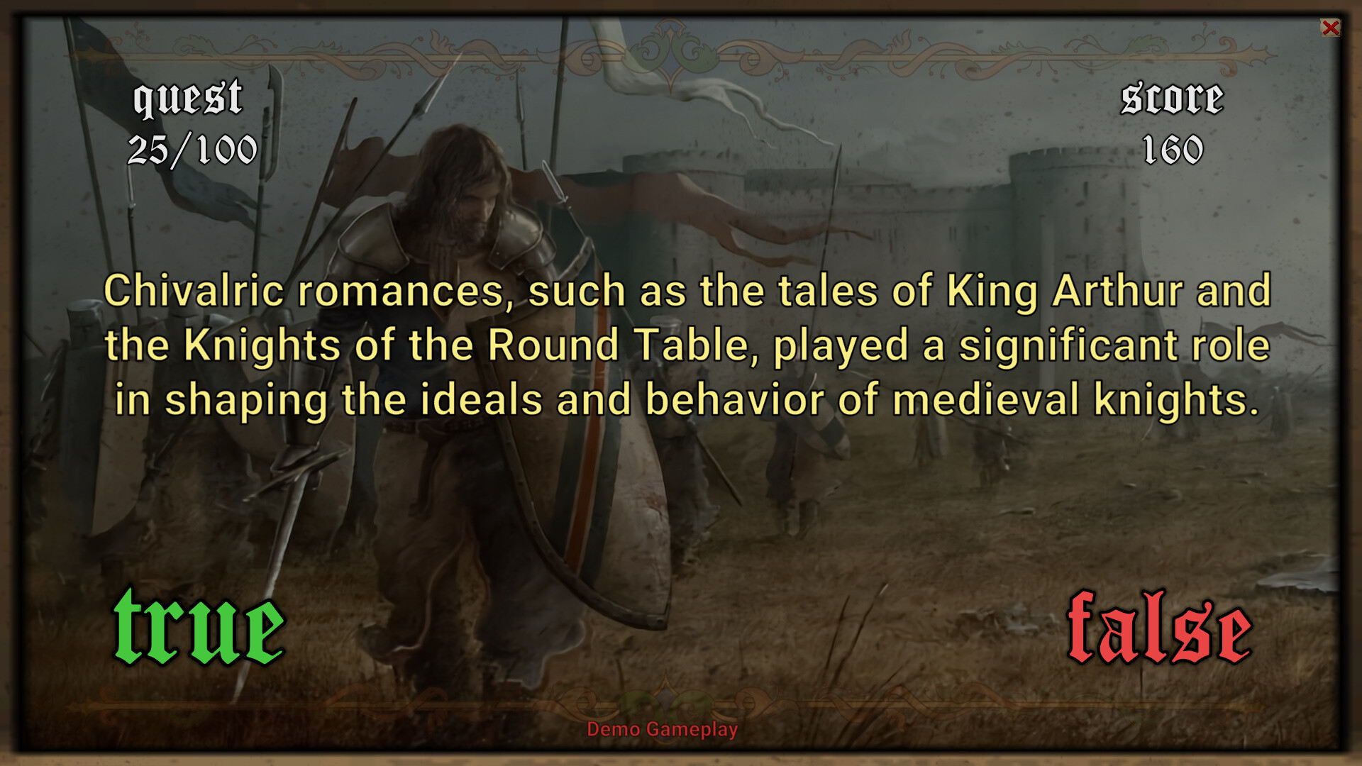 Medieval Questionnaire