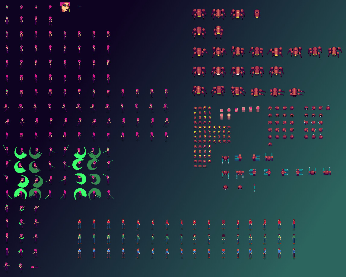 Pixel Game Maker MV - low.res Sci Fi Starter Pack