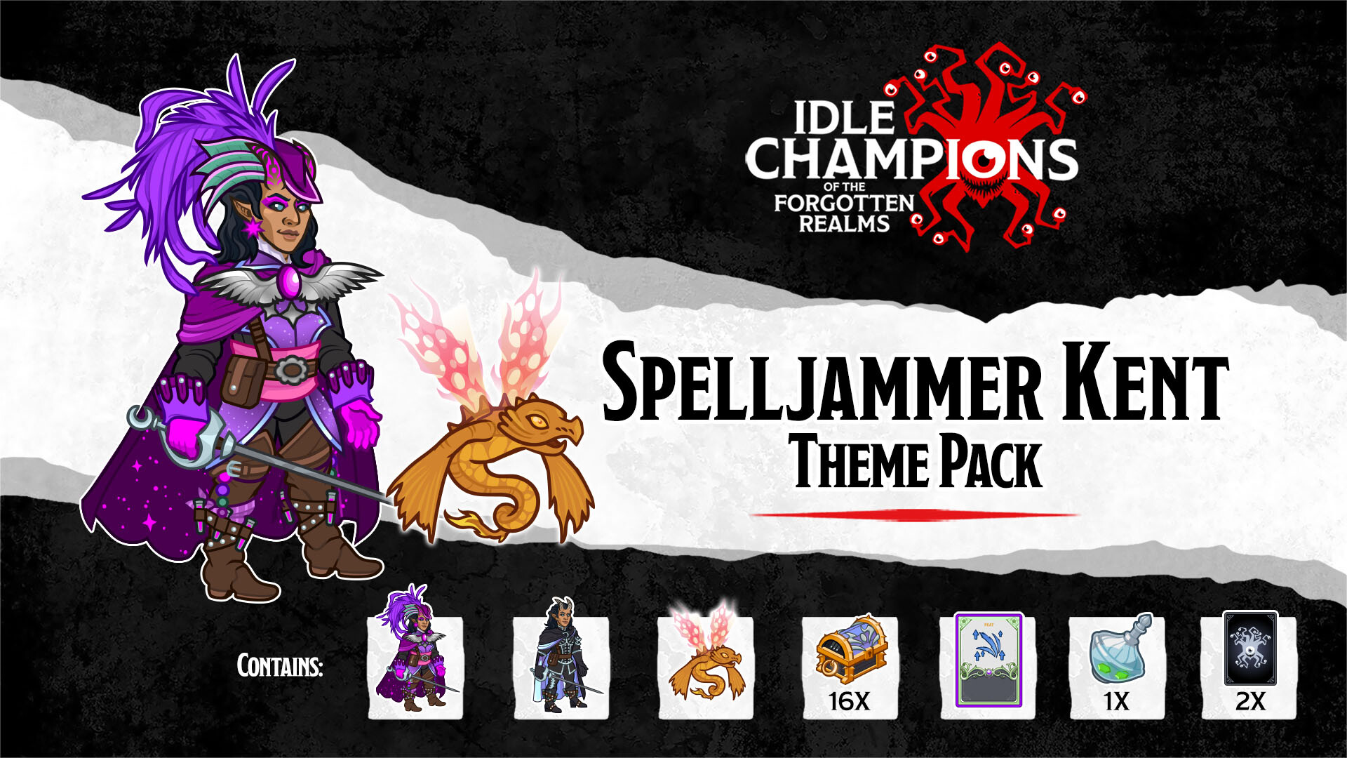 Idle Champions - Spelljammer Kent Theme Pack