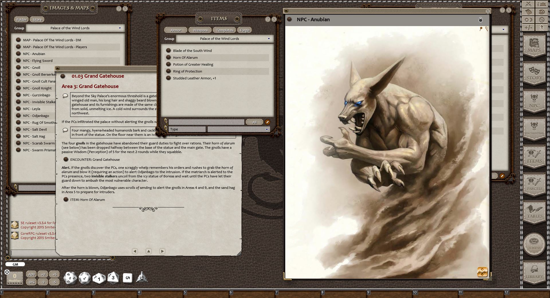 Fantasy Grounds - Eldritch Lairs (5E)