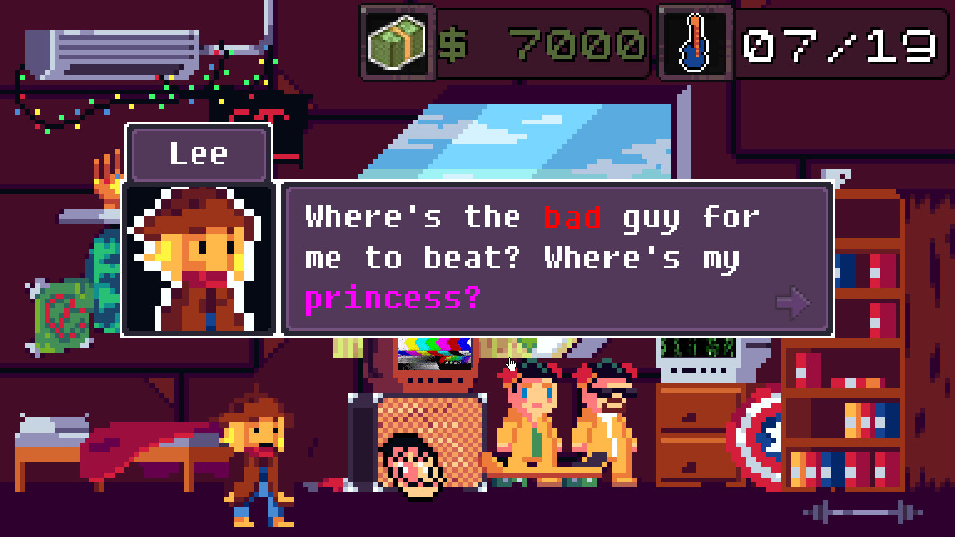 Puzzle Game: Lee inside TV