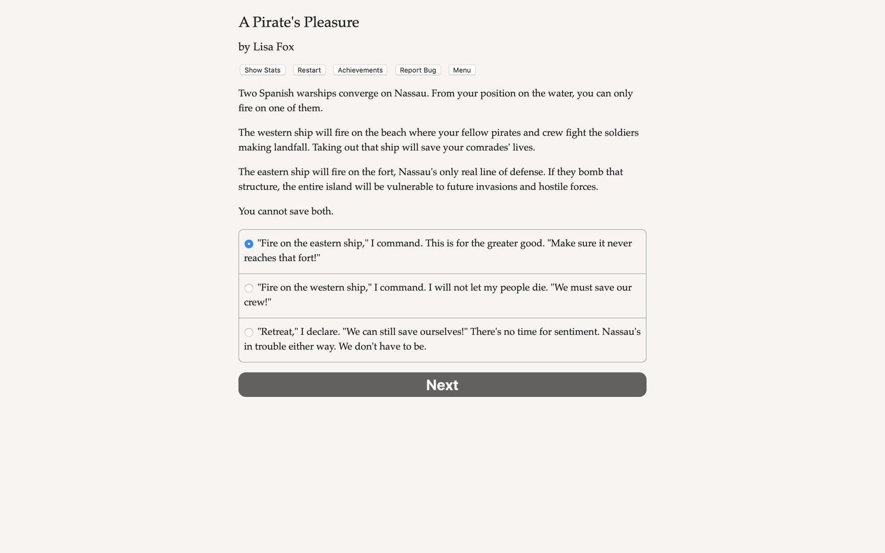 A Pirate's Pleasure Demo
