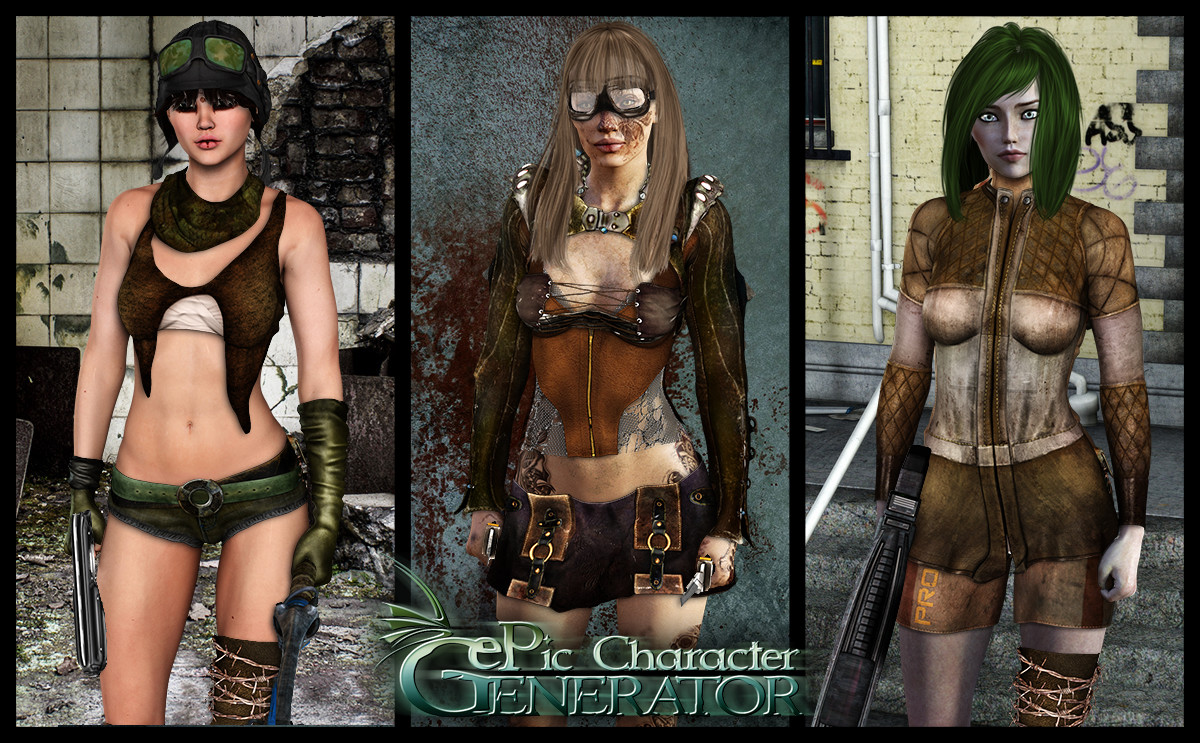 ePic Character Generator - Season #2: Female Post-apocalyptic