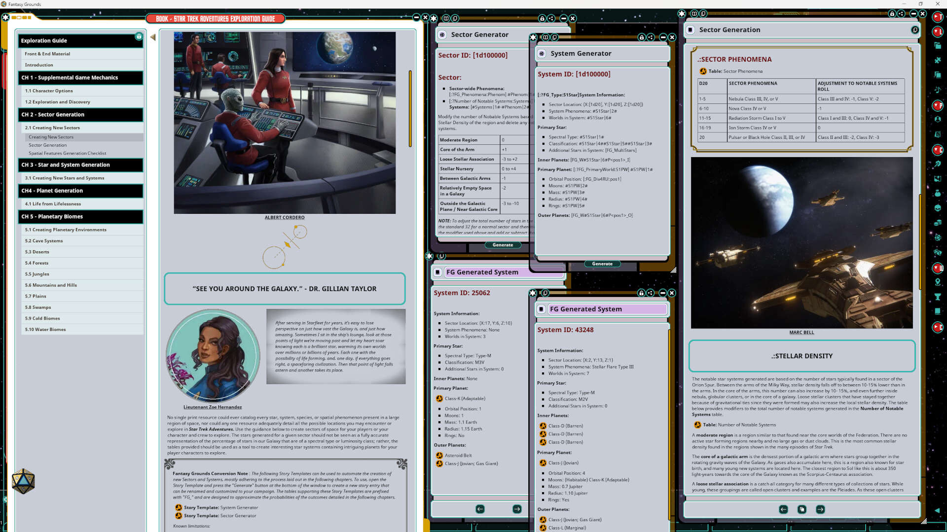Fantasy Grounds - Star Trek Adventures - The Roleplaying Game - Exploration Guide