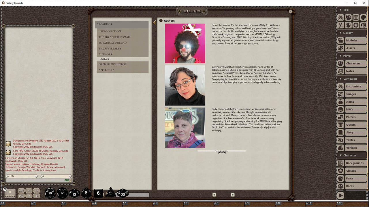 Fantasy Grounds - Arcadia Issue 014