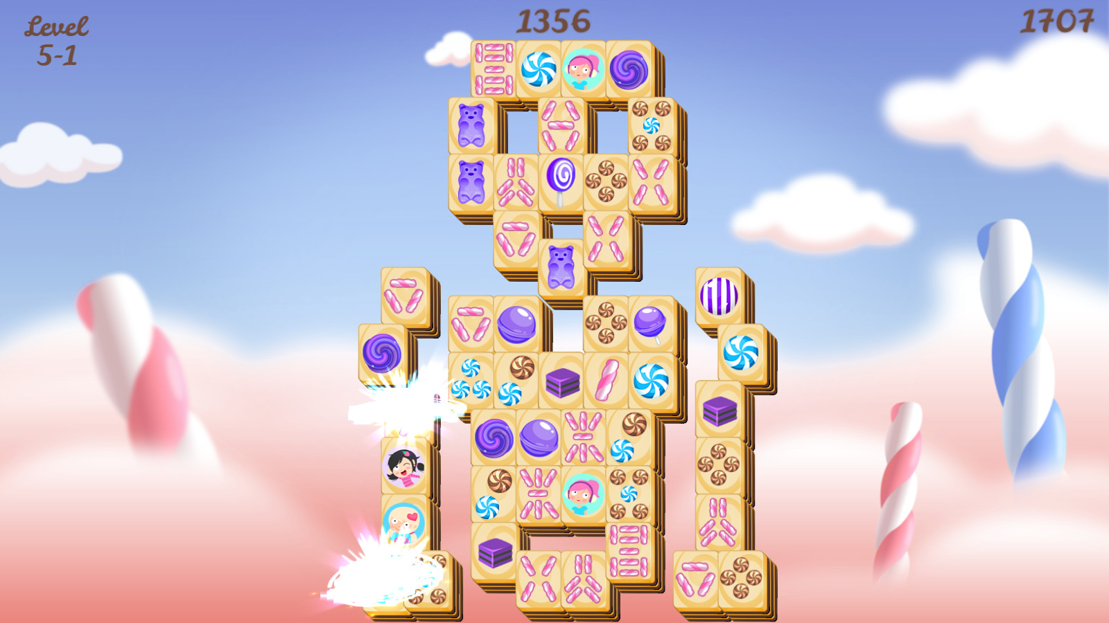 Sweet Candy Mahjong