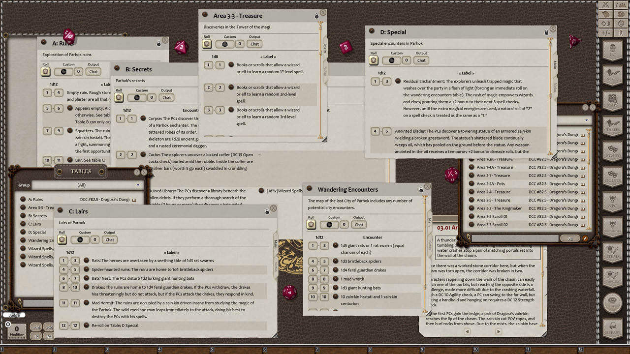 Fantasy Grounds - Dungeon Crawl Classics #82.5: Dragora's Dungeon