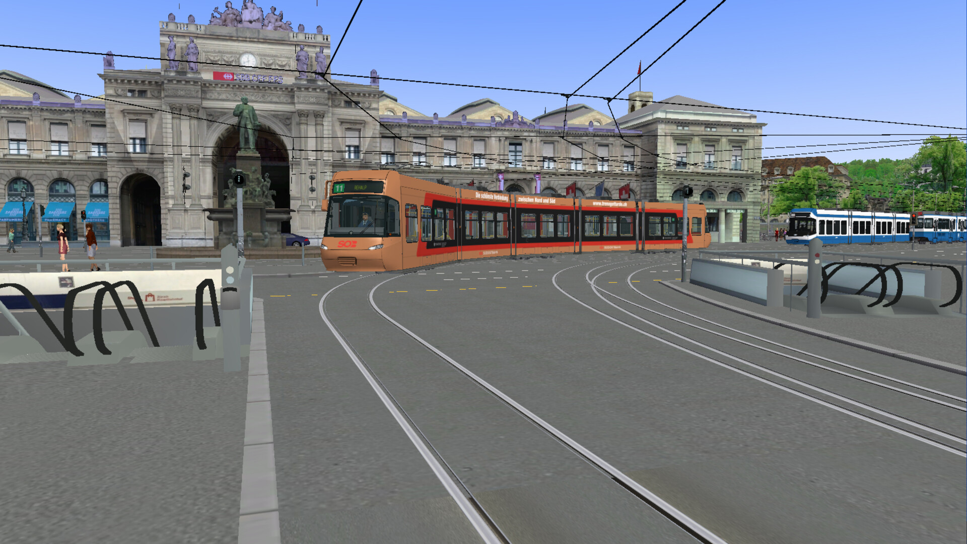 OMSI 2 Add-on Zürich Tram Linie 11