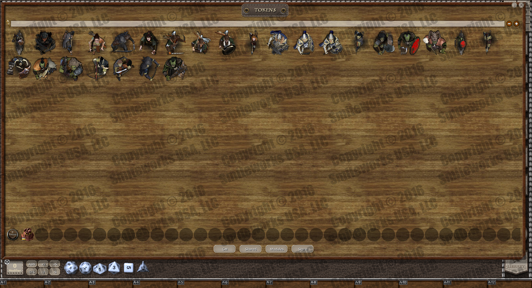 Fantasy Grounds - Darkwoulfe's Token Pack Volume 20