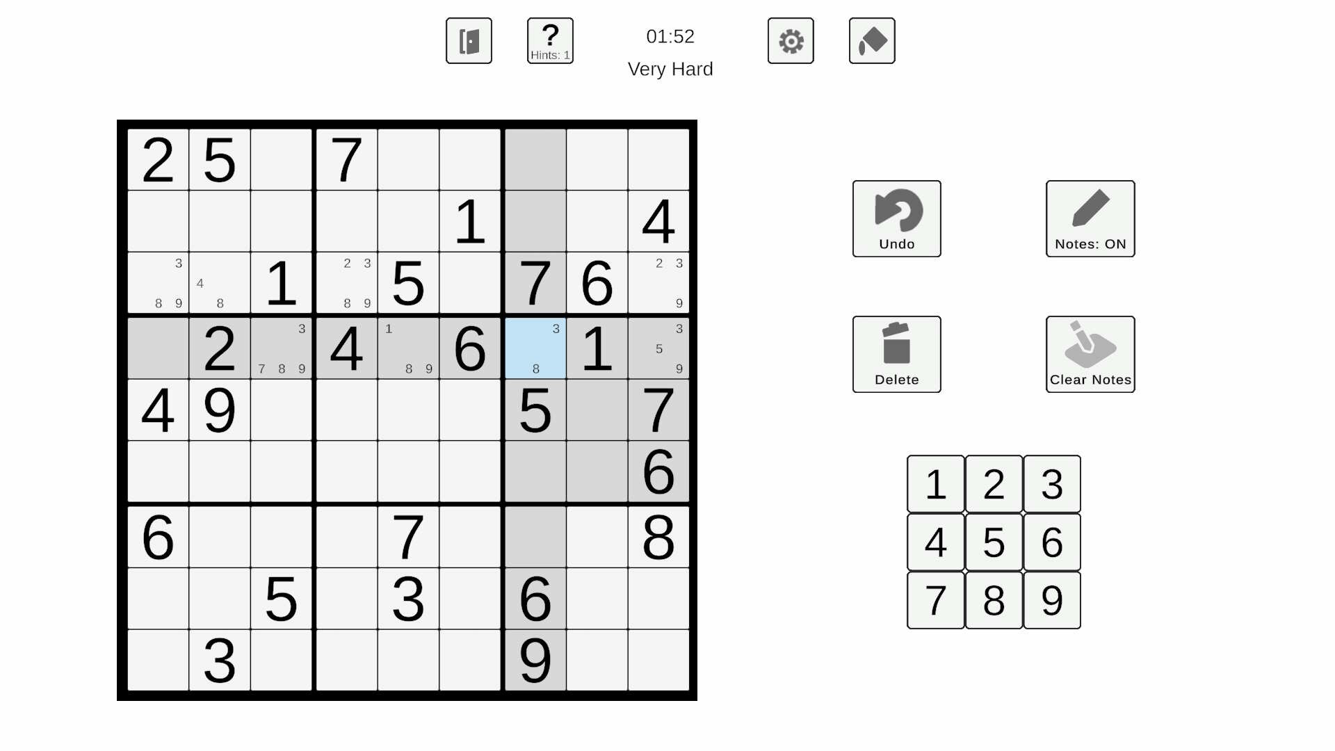 Simple Sudoku Demo