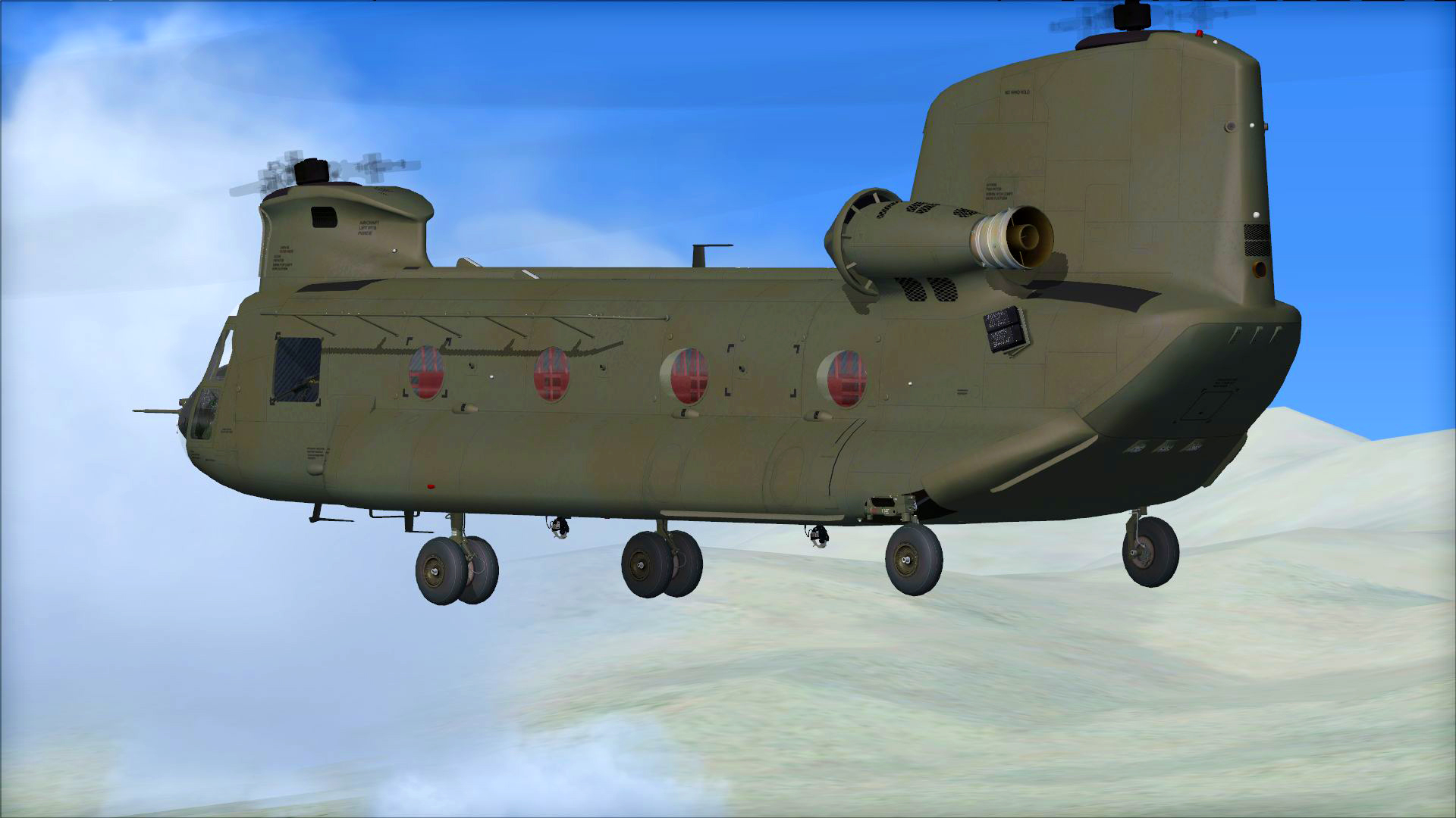 FSX Steam Edition: Boeing-Vertol CH-47D Chinook™ Add-On