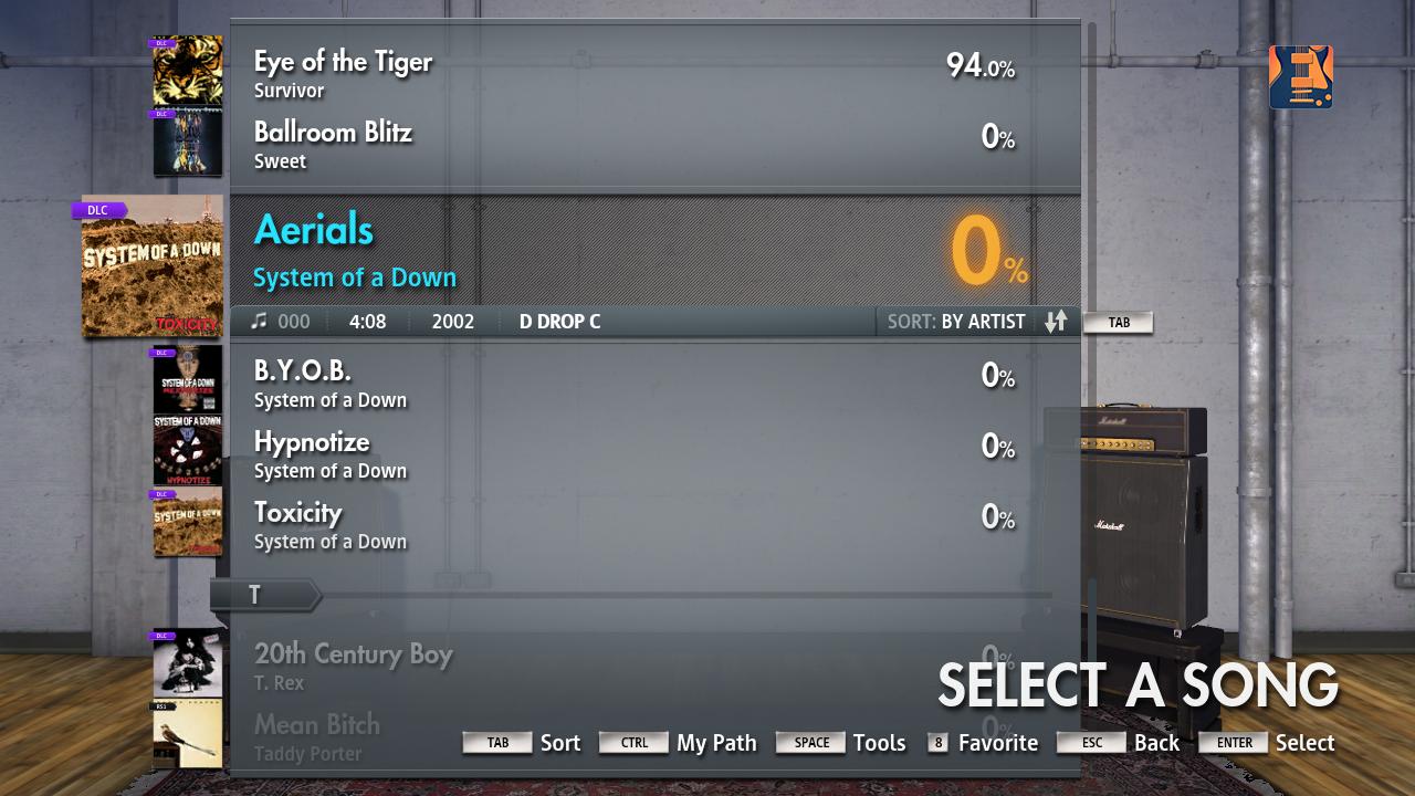 Rocksmith® 2014 – System of a Down - “Aerials”