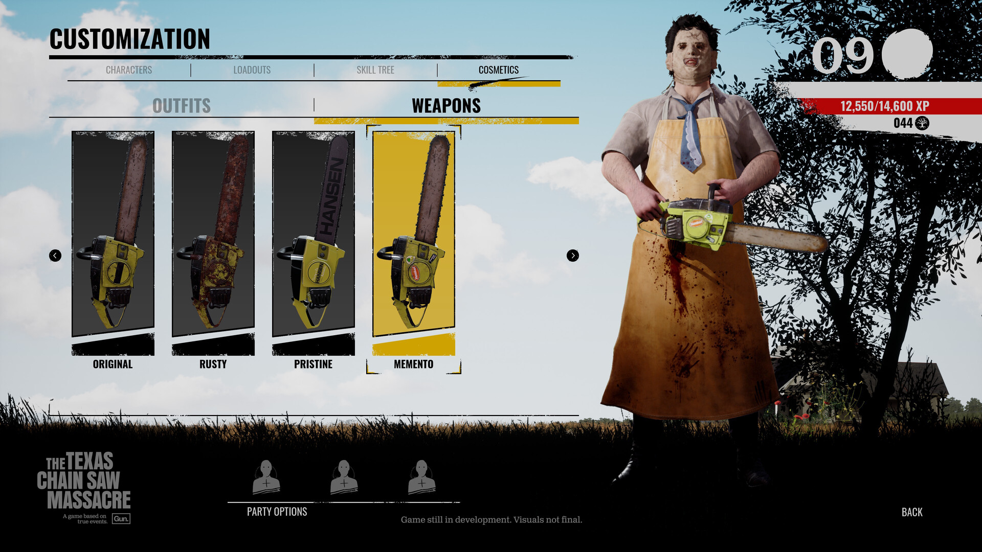 The Texas Chain Saw Massacre - Chainsaw Skin Variants