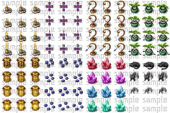 RPG Maker MV - Magic Shop Animated Interior Pack