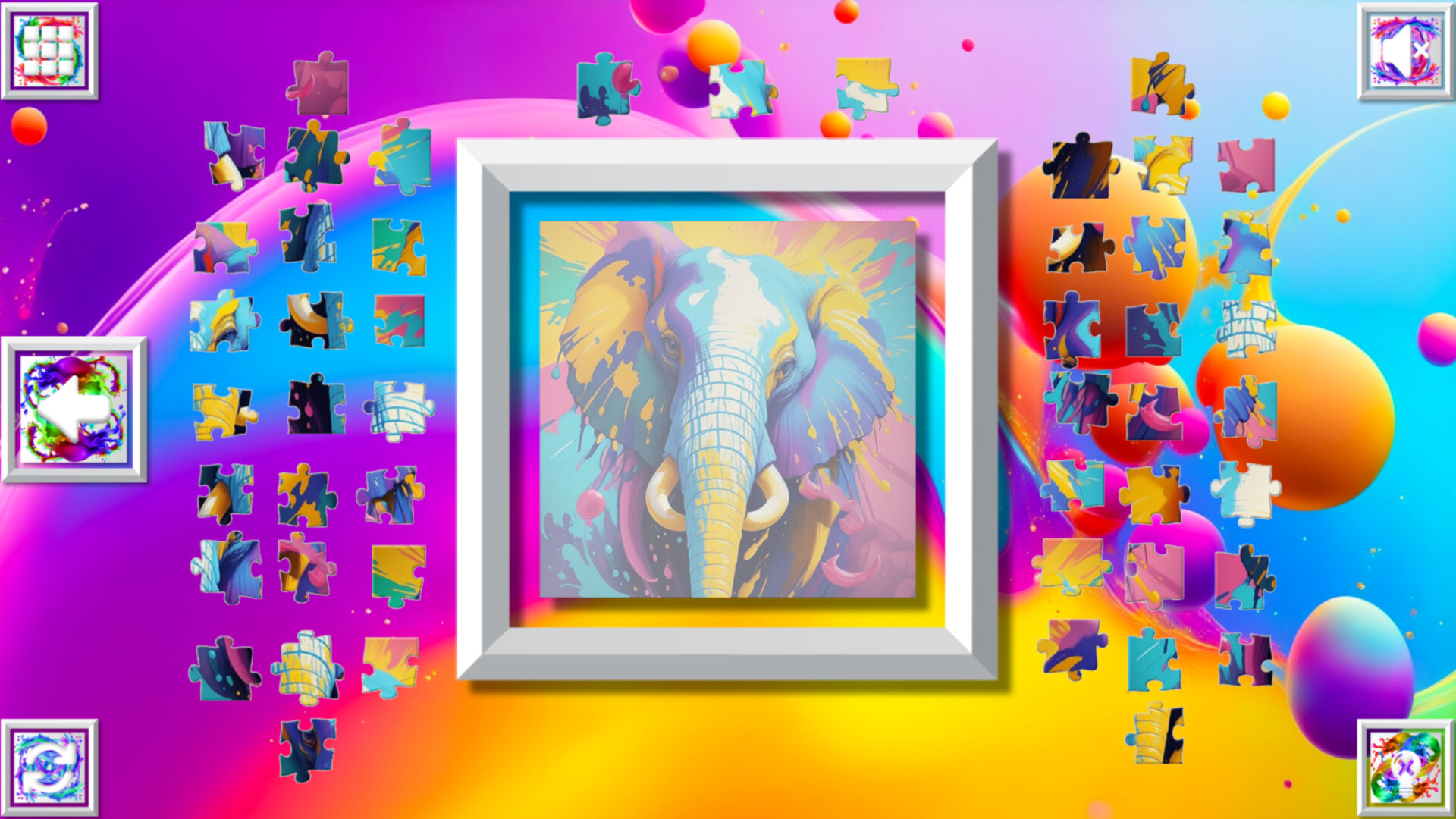 Color Splash: Animals