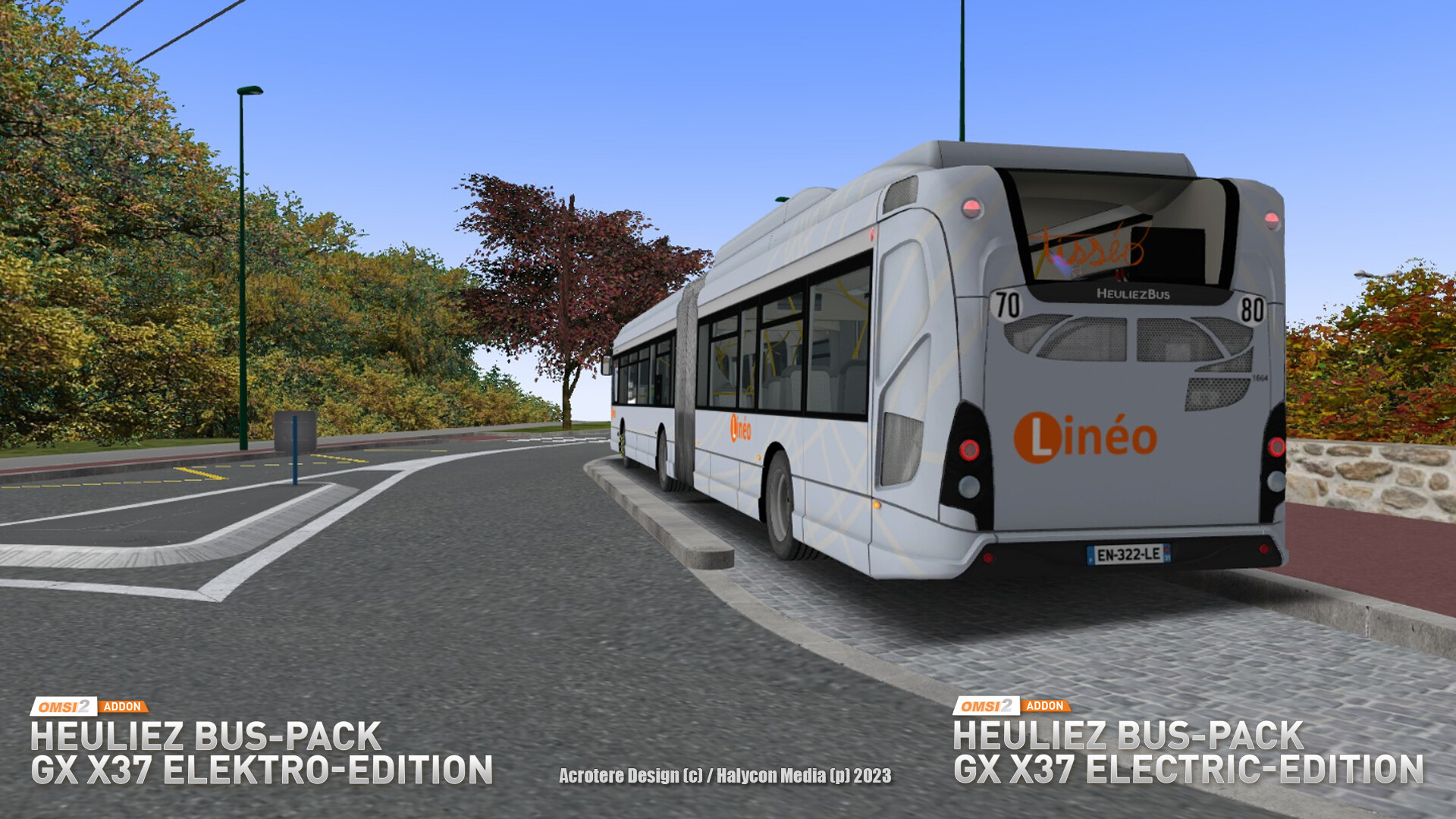 OMSI 2 Add-on Heuliez Bus Pack GX x37 Electric Edition