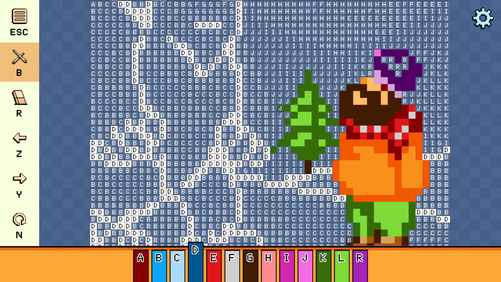 Pixel Cross Stitch - Winter Pack 2
