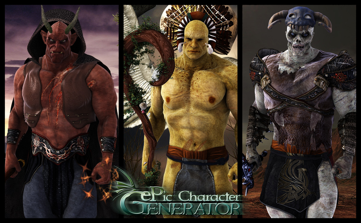 ePic Character Generator - Season #2: Muscular Supernatural
