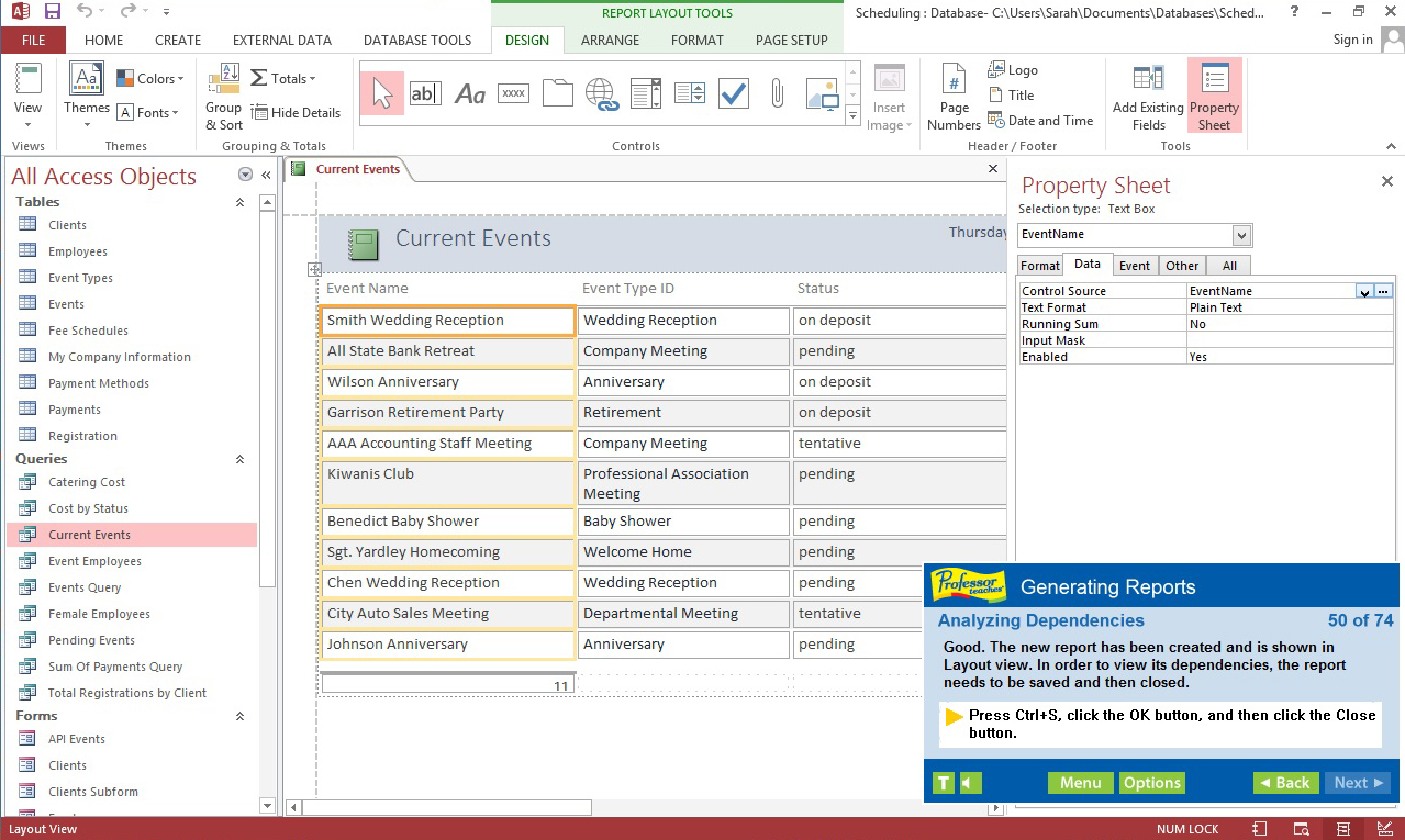 Professor Teaches® Access 2013 & 365