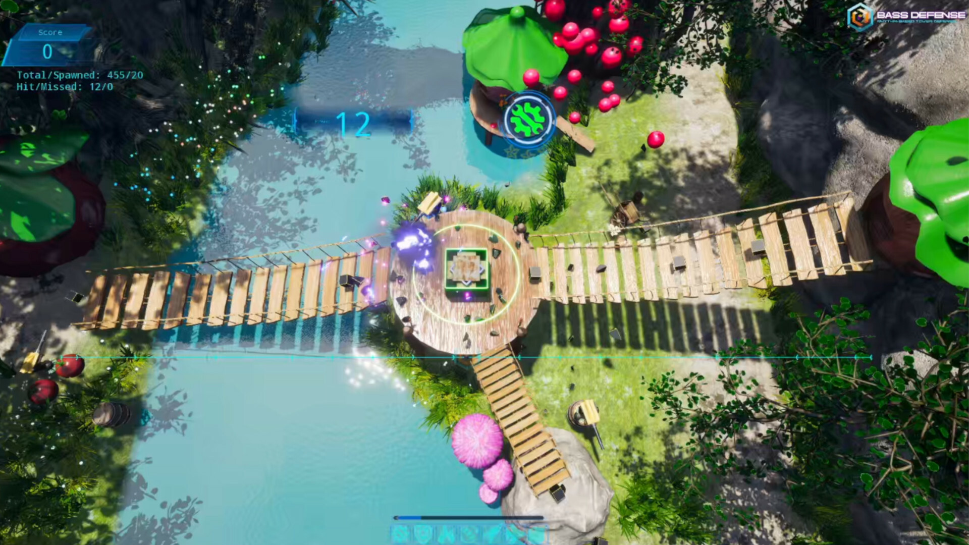 Bass Defense - Rhythm-based Tower Defense