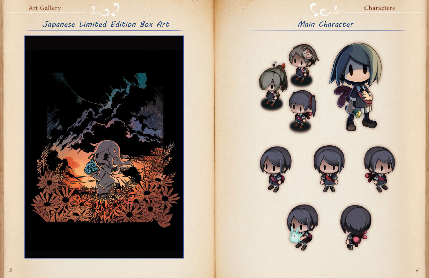 Yomawari: Lost in the Dark - Mini Art Book