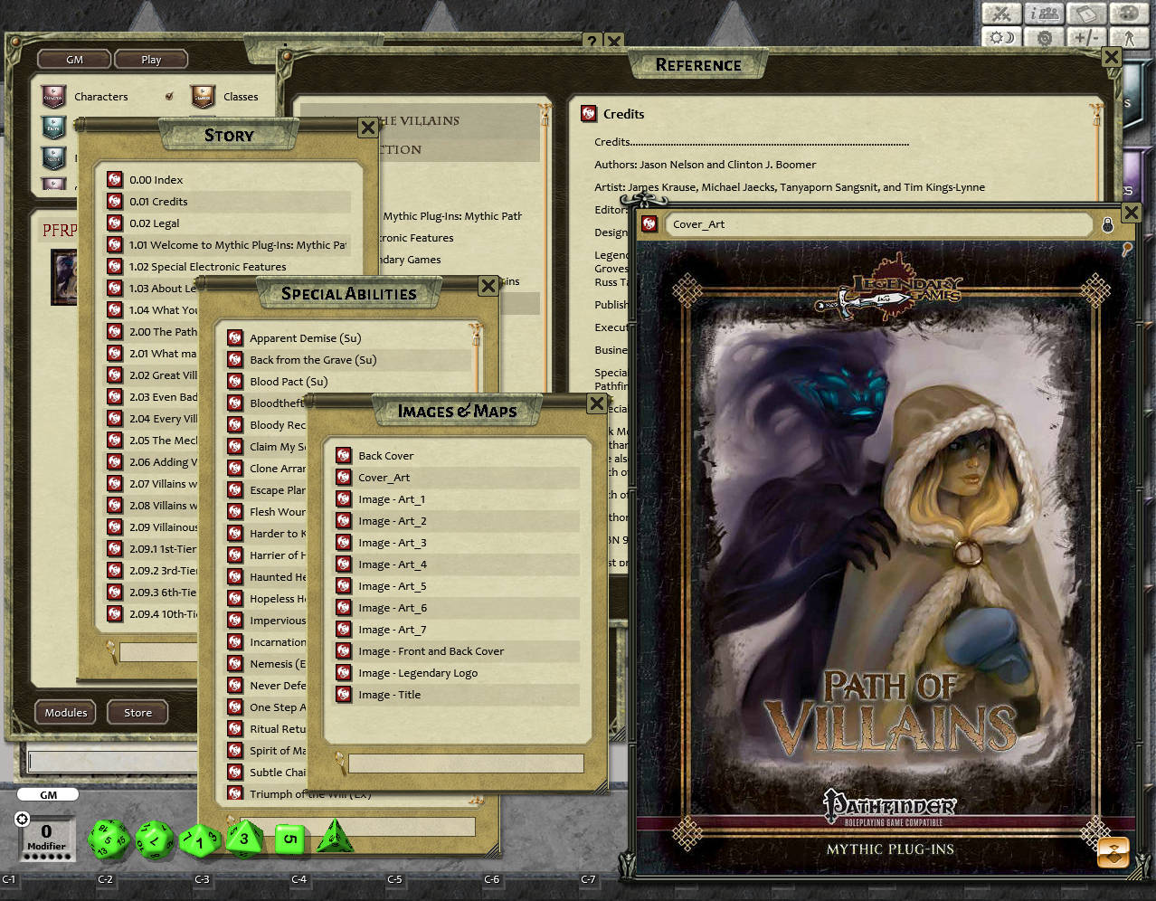 Fantasy Grounds - Path of Villians (PFRPG)