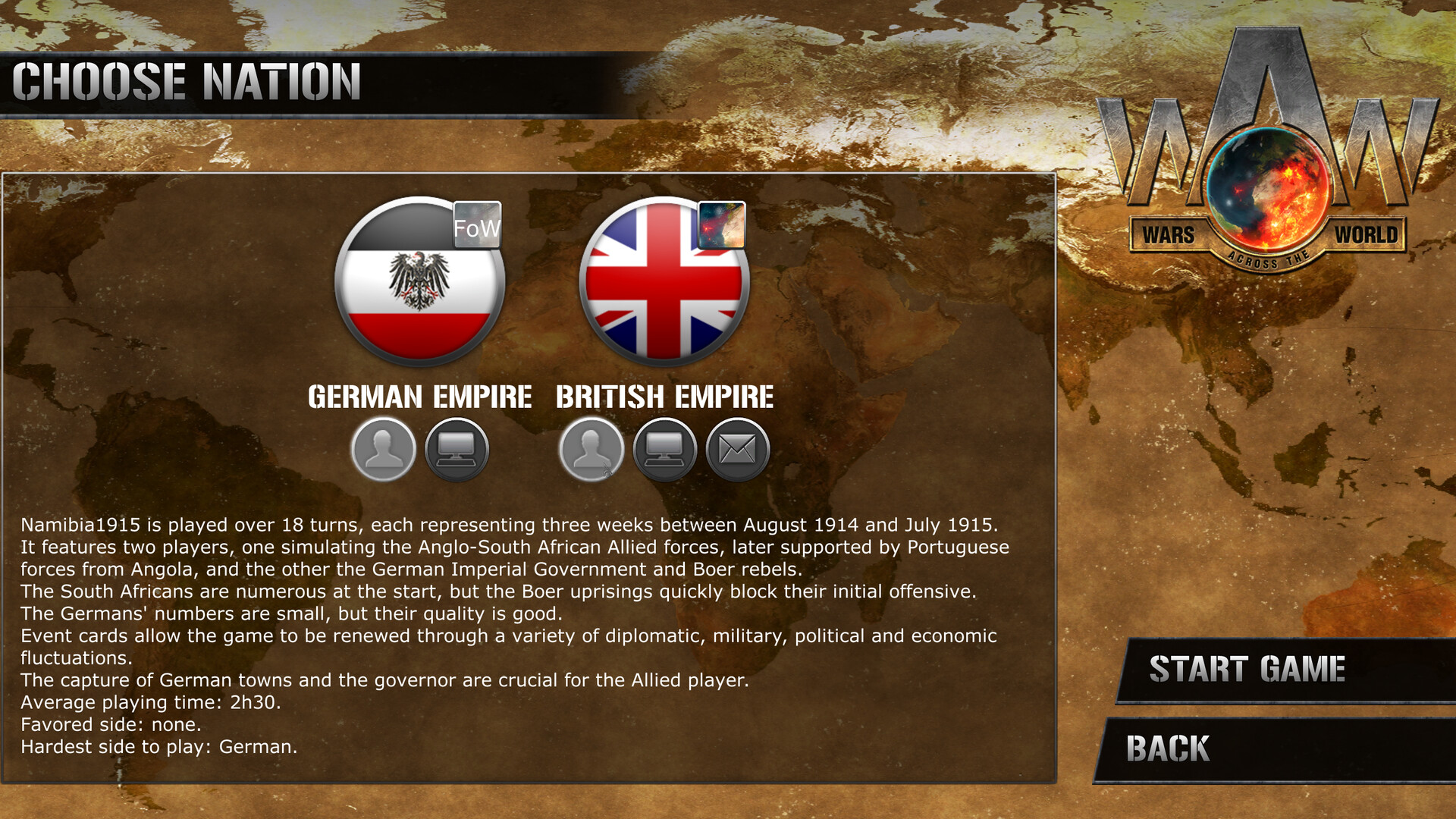 Wars Across The World: Namibia 1915