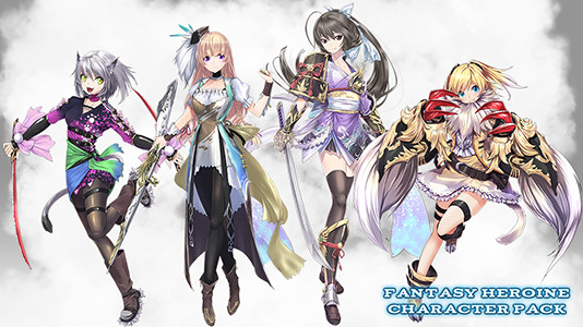 RPG Maker MZ - Fantasy Heroine Character Pack