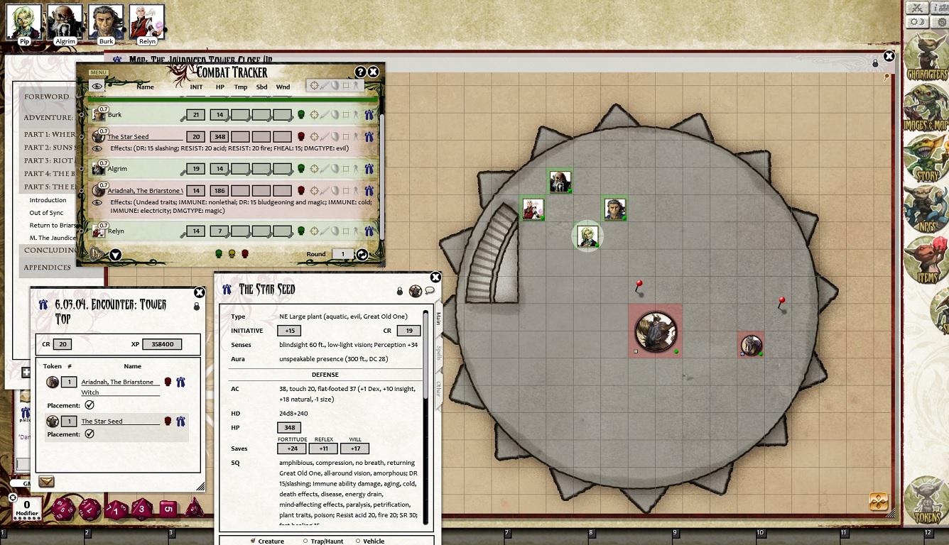Fantasy Grounds - Pathfinder RPG - Strange Aeons AP 6: Black Stars Beckon (PFRPG)