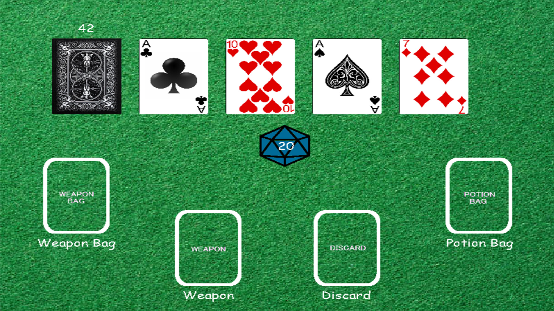 Scoundrel Solitaire