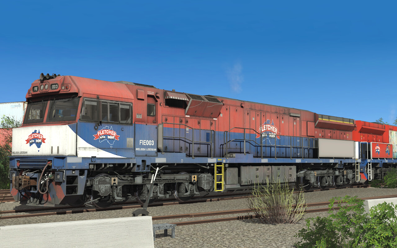 Trainz 2022 DLC - SSR Fletchers Crawfords GE C44aci Pack