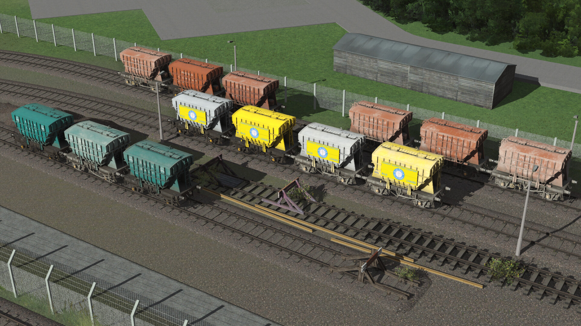 Trainz 2022 DLC - BR Presflo Wagon Pack