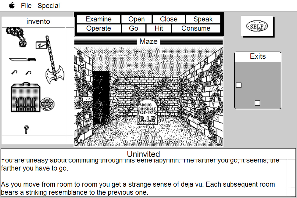 The Uninvited: MacVenture Series