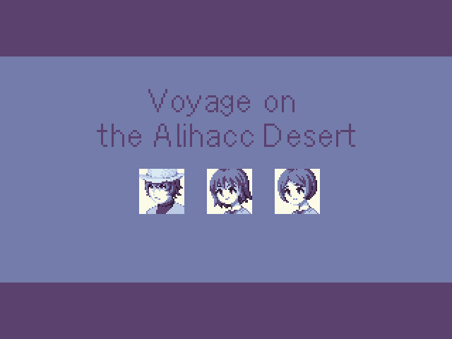 Voyage on the Alihacc Desert