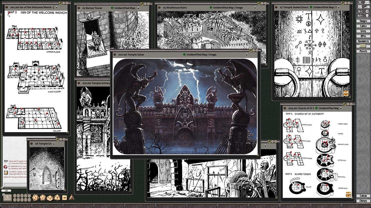 Fantasy Grounds - D&D Classics: Temple of Elemental Evil (1E)