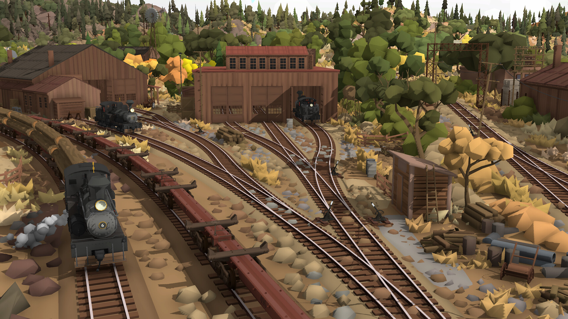 Rolling Line - Sierra Logging