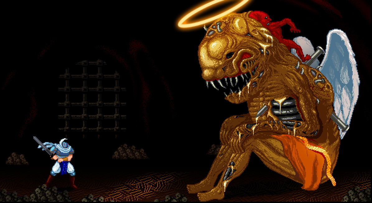Across the demon realm