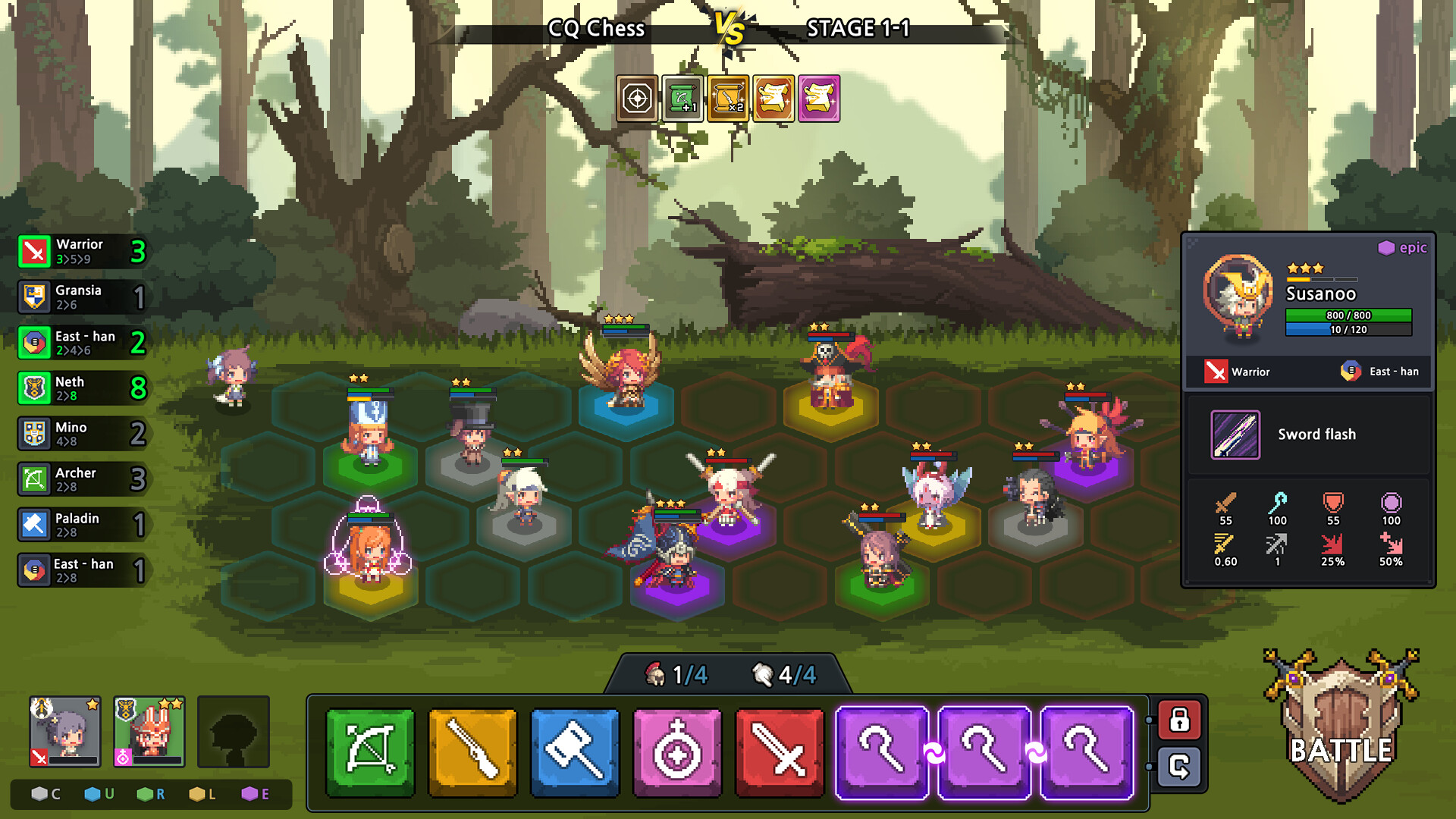 Crusaders Quest : Merge Chess