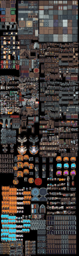 RPG Maker MV - Winlu Fantasy Tileset -  Interior