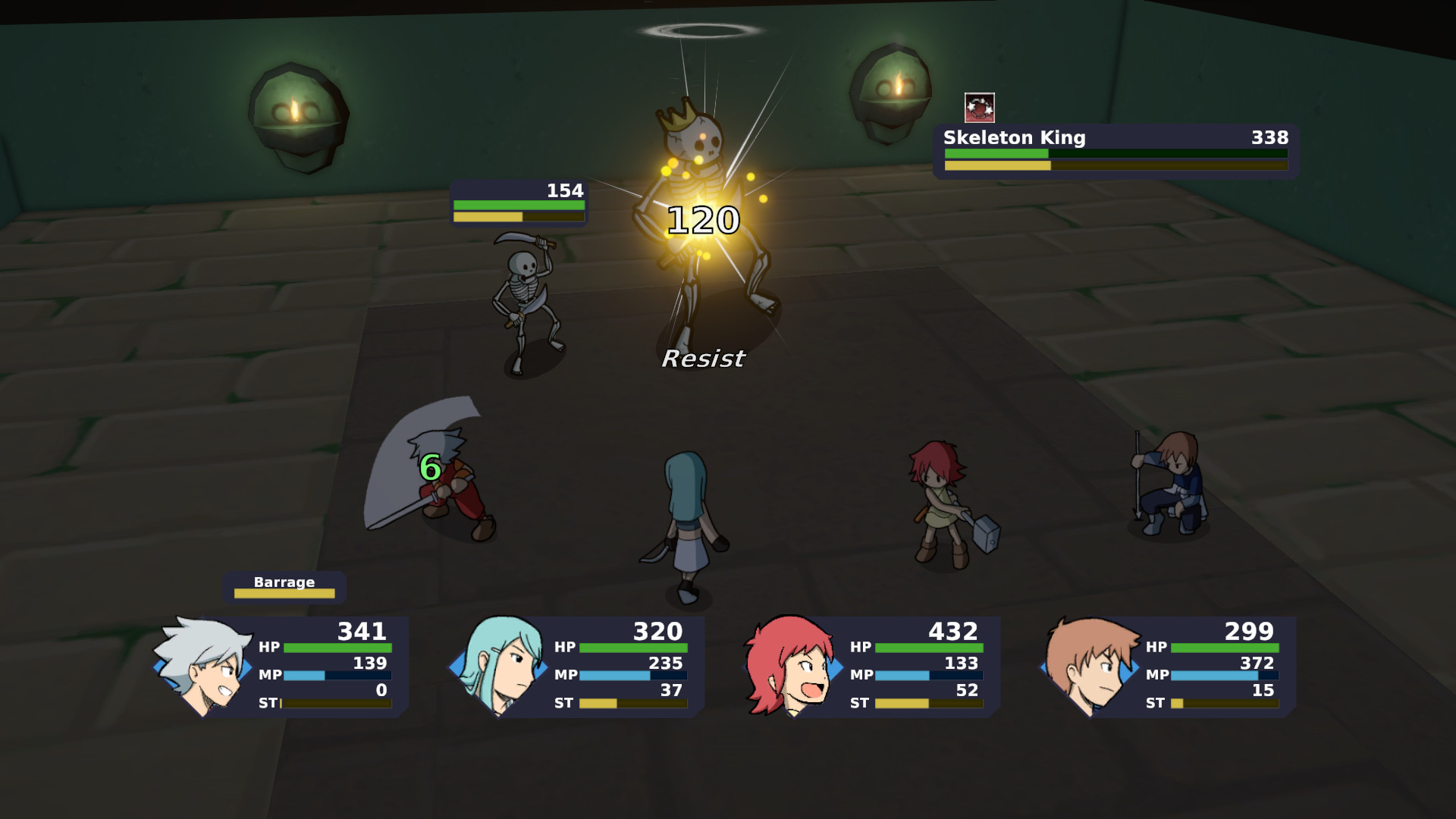 Crystal Story: The Hero and the Evil Witch